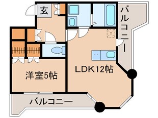 ロイヤルセンタ－ＢＬＤ ８０の物件間取画像